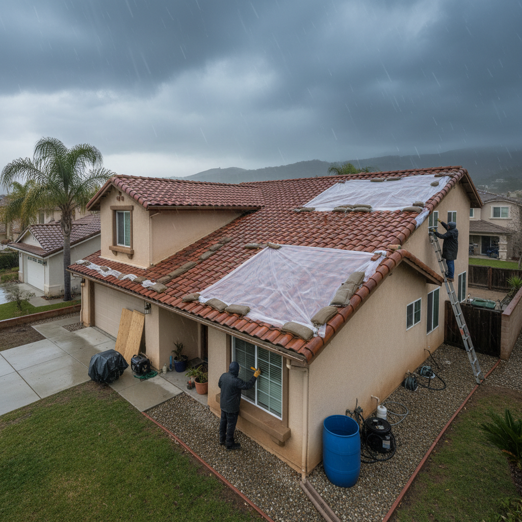 How to Prepare Your Chula Vista Home for Heavy Winter Storms and Potential Water Damage