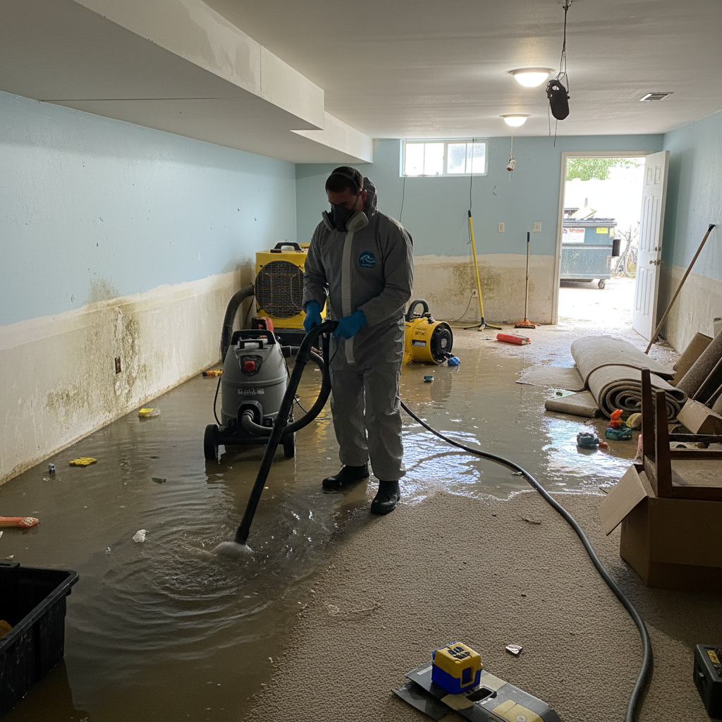 Basement Flooding Cleanup in Chula Vista