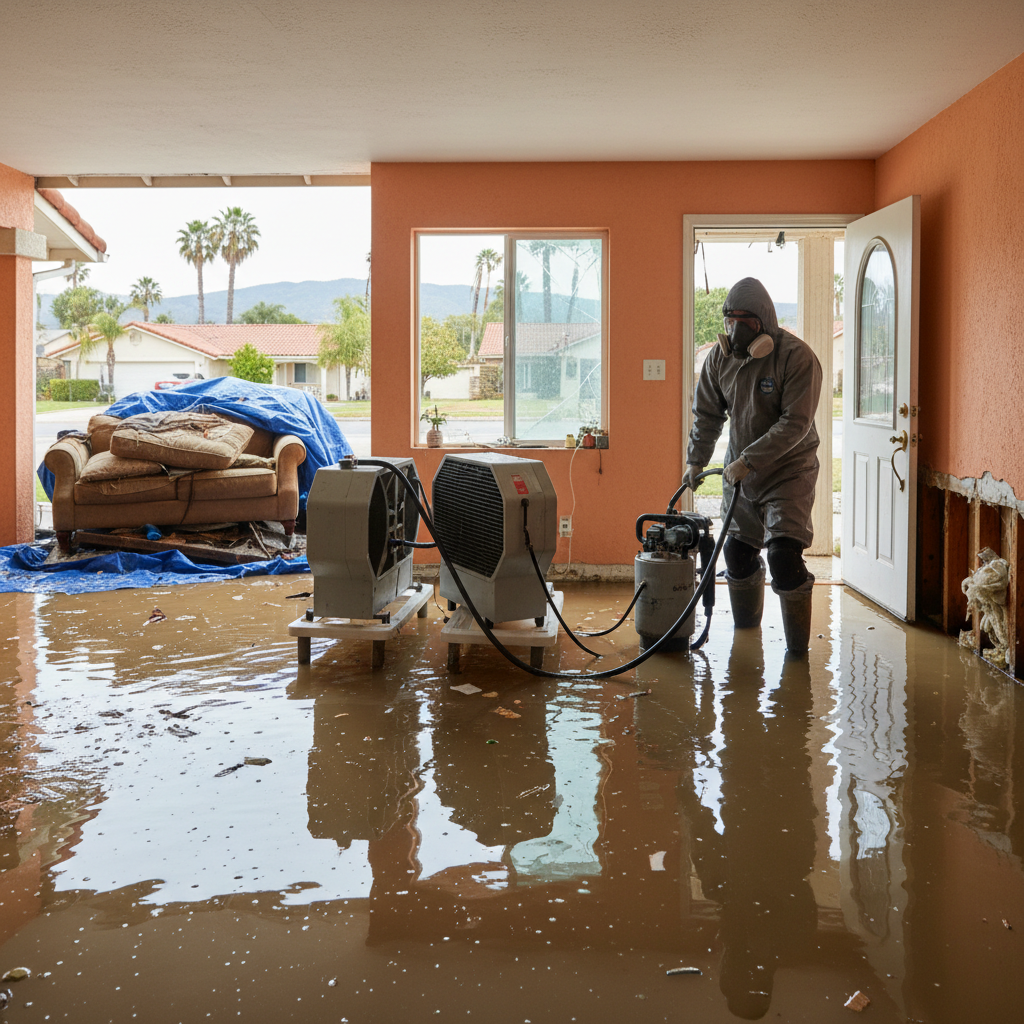 Flooded Home Repair in Chula Vista